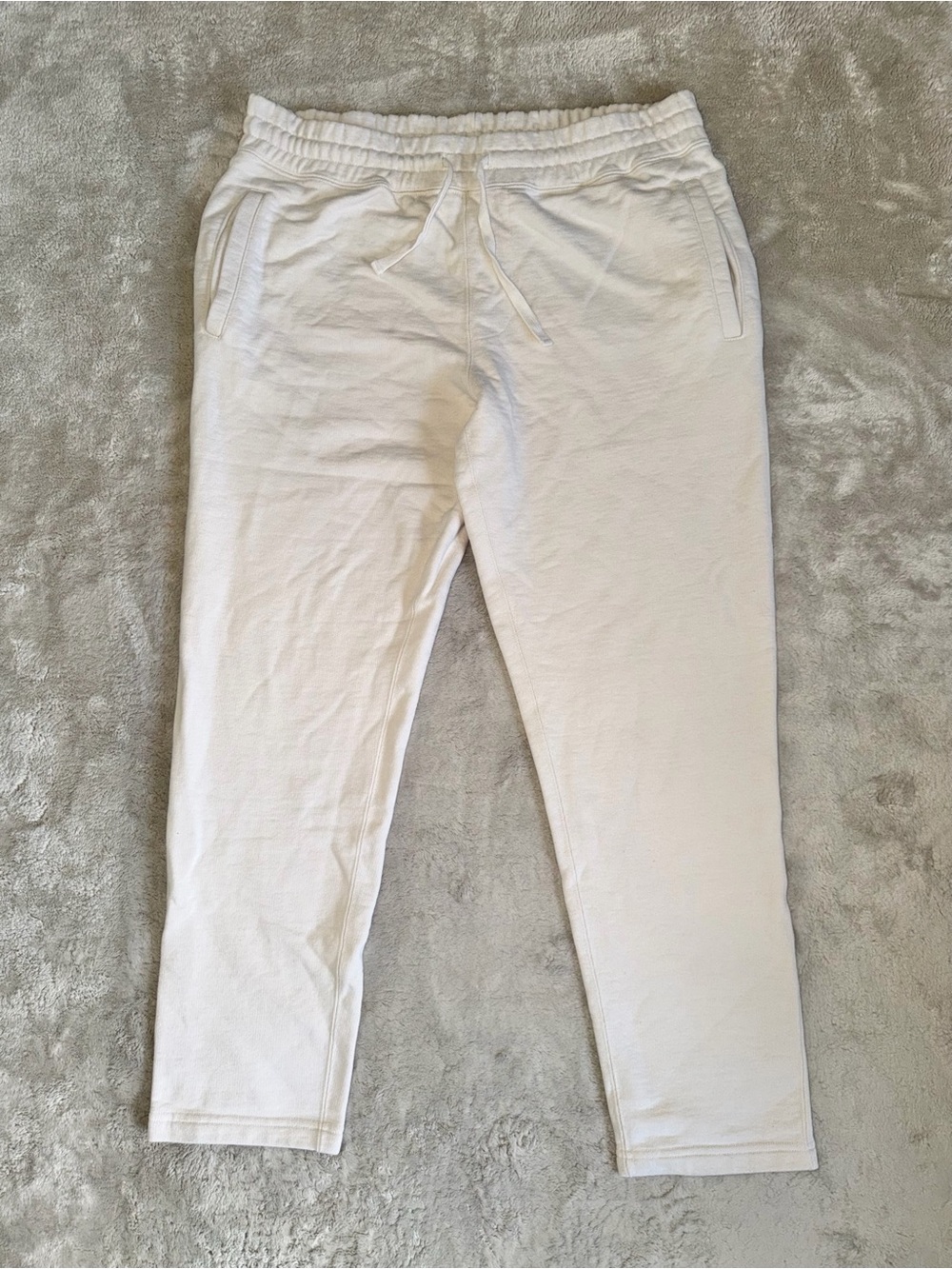 Aime Leon Dore New York ALD Heavyweight Sweatpants Men’s XXL  In Off White